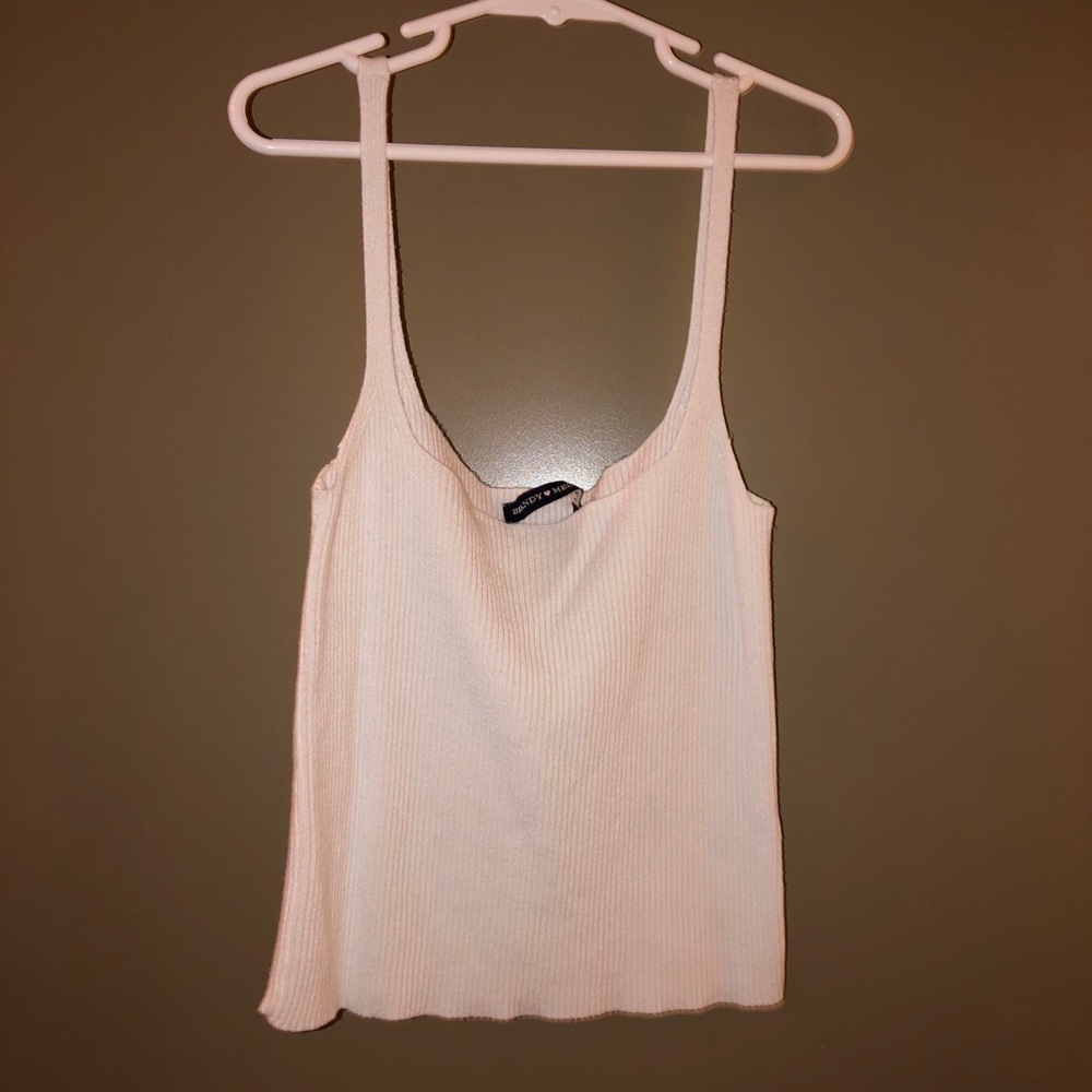 Ribbed tank top